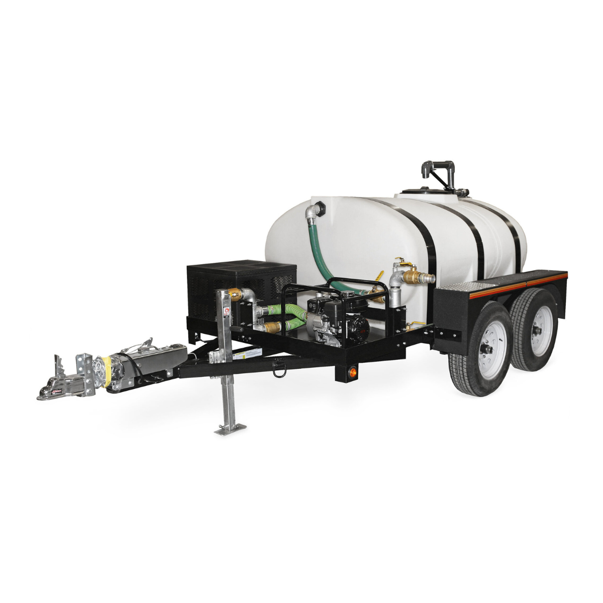 Trailer for dust control or water transport