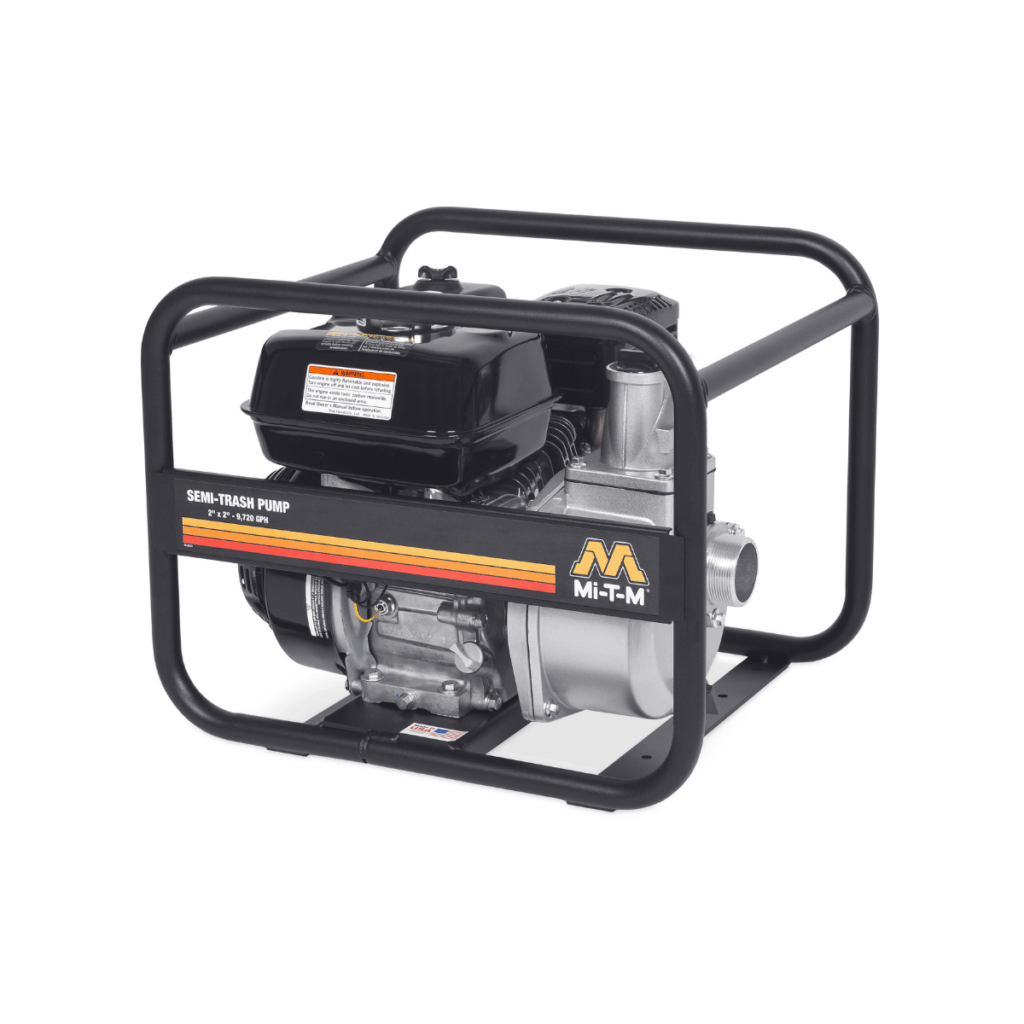 2" Semi-Trash Pump with Honda Motor